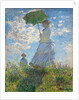 Woman with a Parasol - Madame Monet and Her Son, 1875 by Claude Monet