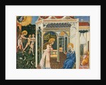 The Annunciation and Expulsion from Paradise, c. 1435 by Giovanni di Paolo di Grazia