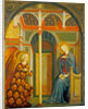 The Annunciation, c. 1423-24 by Tommaso Masolino da Panicale