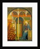 The Annunciation, c. 1423-24 by Tommaso Masolino da Panicale