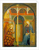 The Annunciation, c. 1423-24 by Tommaso Masolino da Panicale