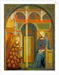 The Annunciation, c. 1423-24 by Tommaso Masolino da Panicale