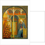 The Annunciation, c. 1423-24 by Tommaso Masolino da Panicale