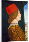 Giovanni II Bentivoglio, c. 1474- 77 by Ercole de Roberti