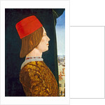 Giovanni II Bentivoglio, c. 1474- 77 by Ercole de Roberti