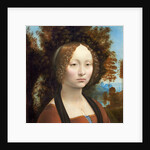 Ginevra de' Benci, c. 1474- 78 by Leonardo da Vinci