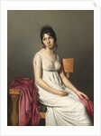 Portrait of a Young Woman in White, c. 1798 by Jacques Louis (circle of) David