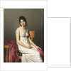Portrait of a Young Woman in White, c. 1798 by Jacques Louis (circle of) David