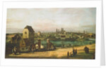 View of Munich from Haidhausen with the river Isar in the centre, 1761 by Bernardo Bellotto