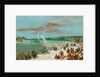 Portage Around the Falls of Niagara at Table Rock, 1847- 48 by George Catlin