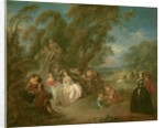 Fête Champêtre, c. 1730 by Jean-Baptiste Joseph Pater