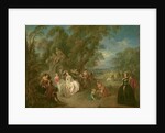 Fête Champêtre, c. 1730 by Jean-Baptiste Joseph Pater