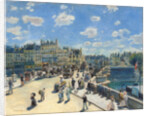 Pont Neuf, Paris, 1872 by Pierre Auguste Renoir