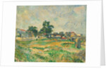 Landscape near Paris by Paul Cezanne