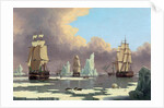 The Northern Whale Fishery: The 'Swan' and 'Isabella', c. 1840 by John of Hull Ward