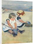 Children Playing on the Beach, 1884 by Mary Stevenson Cassatt