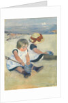 Children Playing on the Beach, 1884 by Mary Stevenson Cassatt