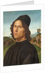 Portrait of Lorenzo di Credi, 1488 by Pietro Perugino
