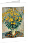 Jerusalem Artichoke Flowers, 1880 by Claude Monet