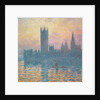 Les Chambres du Parlement, coucher du soleil, 1903 by Claude Monet