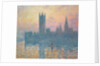 Les Chambres du Parlement, coucher du soleil, 1903 by Claude Monet