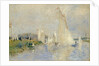 Regatta at Argenteuil, 1874 by Pierre Auguste Renoir