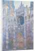 Rouen Cathedral, West facade, 1894 by Claude Monet
