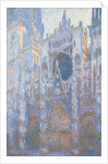 Rouen Cathedral, West facade, 1894 by Claude Monet