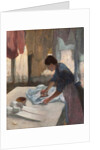 Woman Ironing, c.1876-87 by Edgar Degas