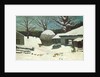New England Farm in Winter, c.1850 by American School