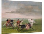 Comanche Feats of Horsemanship, 1834-35 by George Catlin