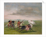 Comanche Feats of Horsemanship, 1834-35 by George Catlin