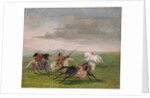 Comanche Feats of Horsemanship, 1834-35 by George Catlin