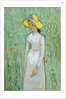 Girl in White, 1890 by Vincent van Gogh