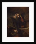 The Apostle Paul, c.1657 by Rembrandt Harmensz. van Rijn