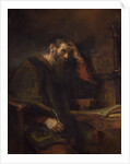 The Apostle Paul, c.1657 by Rembrandt Harmensz. van Rijn