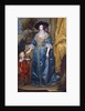 Queen Henrietta Maria with Sir Jeffrey Hudson, 1633 by Anthony van Dyck