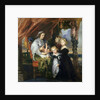 Deborah Kip, Wife of Sir Balthasar Gerbier, and Her Children, c.1629-30 by Peter Paul Rubens
