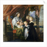 Deborah Kip, Wife of Sir Balthasar Gerbier, and Her Children, c.1629-30 by Peter Paul Rubens