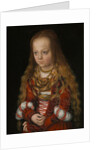 A Princess of Saxony, c.1517 by Lucas the Elder Cranach
