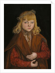 A Prince of Saxony, c.1517 by Lucas the Elder Cranach
