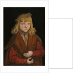 A Prince of Saxony, c.1517 by Lucas the Elder Cranach