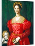 A Young Woman and Her Little Boy, c.1540 by Agnolo di Cosimo Bronzino