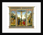 The Crucifixion with the Virgin, Saint John, Saint Jerome, and Saint Mary Magdalene, c.1482-1485 by Pietro Perugino