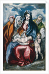 The Holy Family with Saint Anne and the Infant John the Baptist, c.1595-1600 by El (1541-1614) Greco