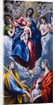 Madonna and Child with Saint Martina and Saint Agnes, 1597-1599 by El Greco