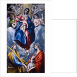 Madonna and Child with Saint Martina and Saint Agnes, 1597-1599 by El Greco