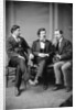 Mark Twain, George Alfred Townsend and David Gray, 1871 by American Photographer