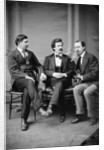 Mark Twain, George Alfred Townsend and David Gray, 1871 by American Photographer