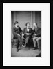 Mark Twain, George Alfred Townsend and David Gray, 1871 by American Photographer